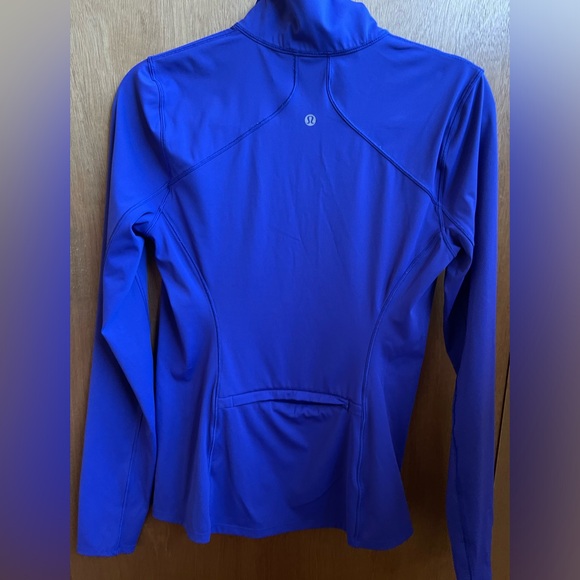 Lululemon Best Pace - half zip - lazurite blue/purple -8 - Picture 4 of 14